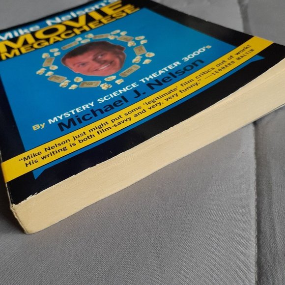 Mike Nelson's Movie Megacheese by Michael J. Nelson Paperback Book MST3K BMovies - Picture 6 of 14